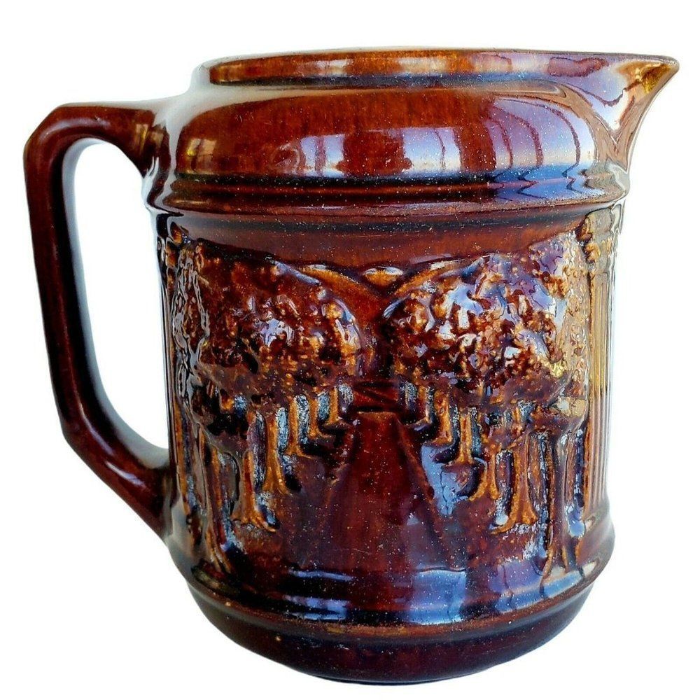 Early Brush McCoy Pottery Woodlands Avenue Trees